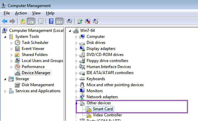 image showing CAC under Other devices